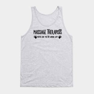 Massage Therapists Hands Tank Top